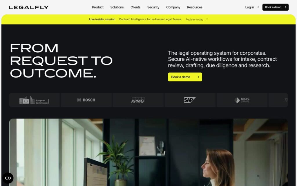 Legalfly: strona startowa narzędzia (zrzut ekranu)